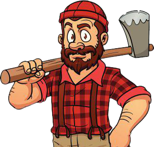 A Wood-chopping Contest - Jokes Diary