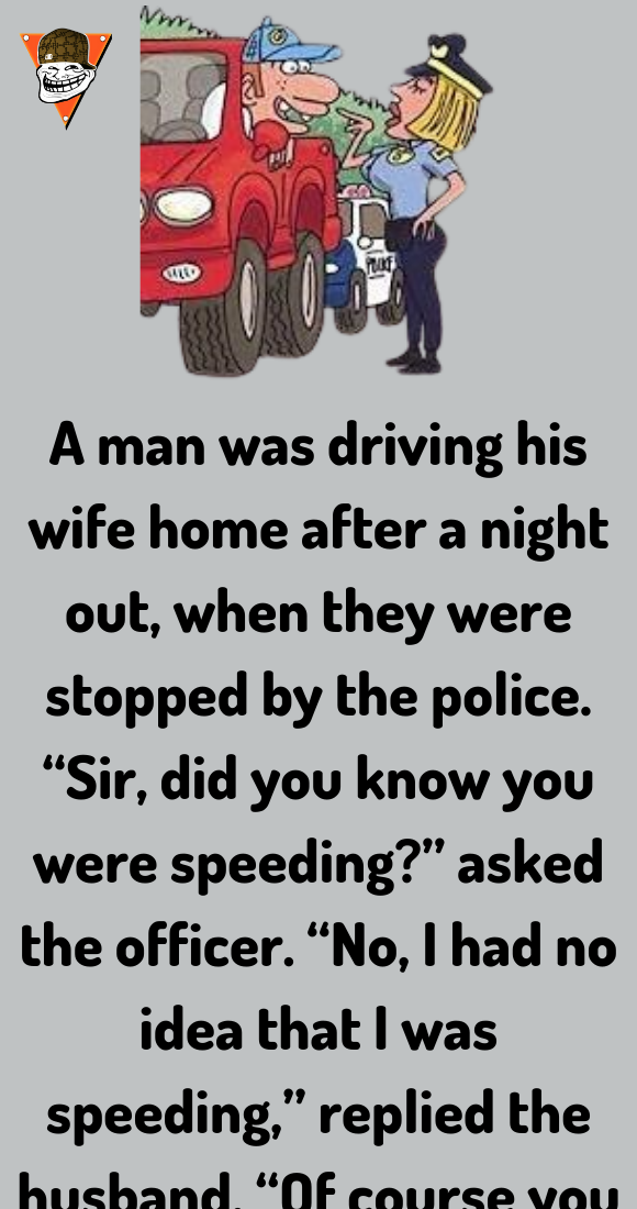 They were stopped by the police - Jokes Diary